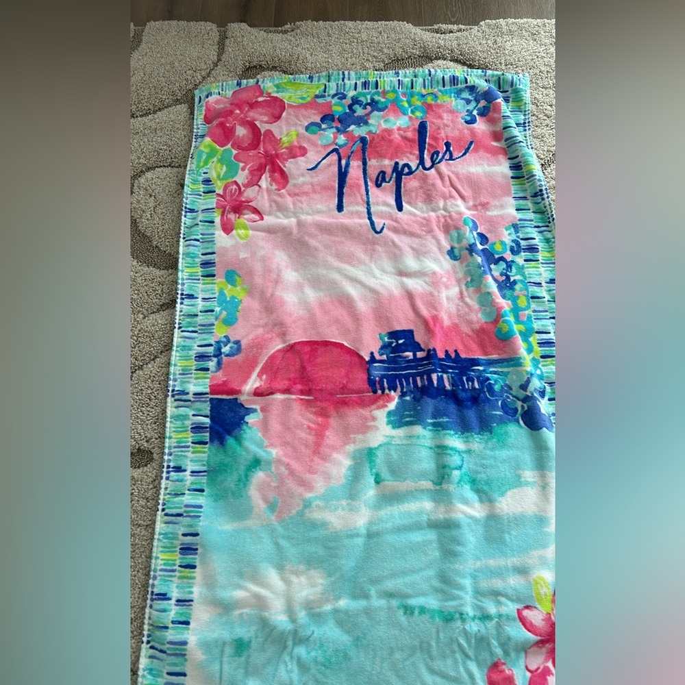 Lilly Pulitzer Naples, Florida beach towels